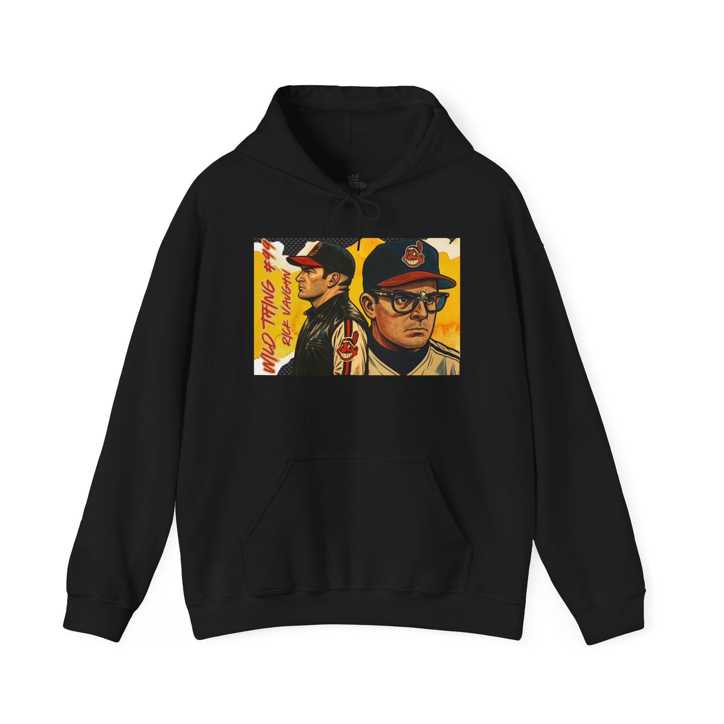 "Wild Thing "Vintage Style Unisex Hoodie with Iconic Film Design | Cozy Sweatshirt for Movie Lovers, Perfect Gift for Birthdays, Nostalgic Apparel