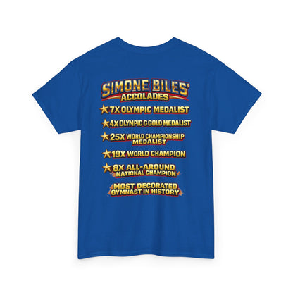 Simone Champion Gymnastics T-Shirt — "Fly Like a Champion" Tribute Tee