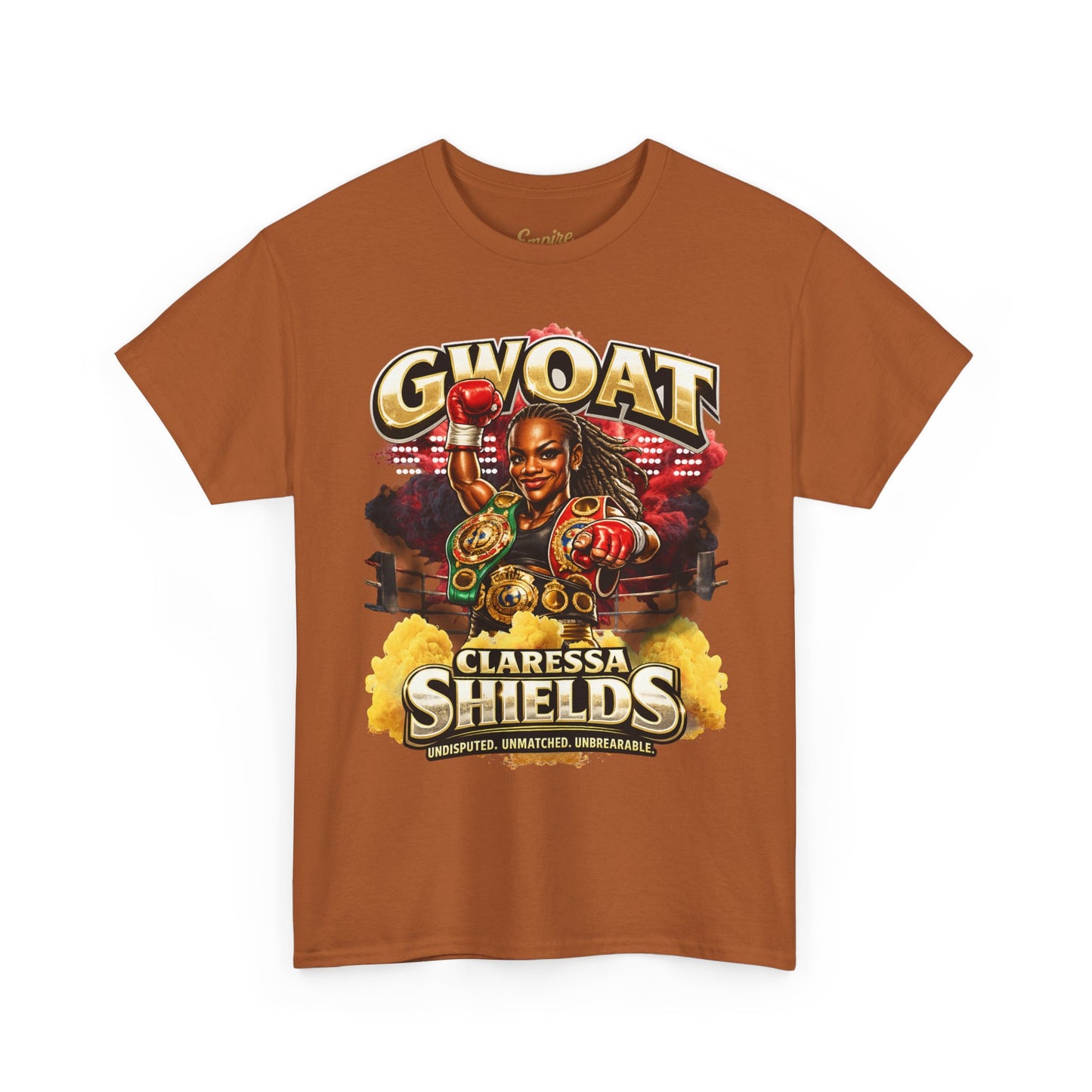 GWOAT: Claressa Shields Championship Tribute Tee