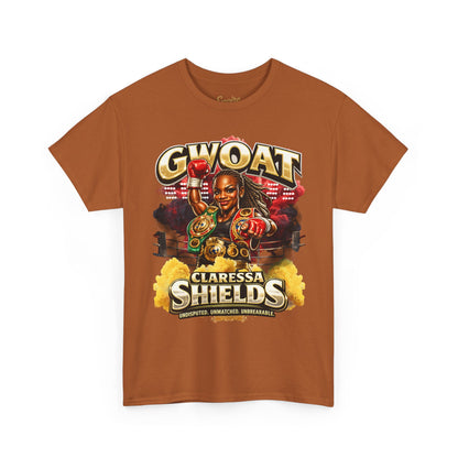 GWOAT: Claressa Shields Championship Tribute Tee