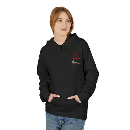 'Krustywise' Creepy Clown Design, "You’ll Float Too" Midweight Softstyle Fleece Hoodie