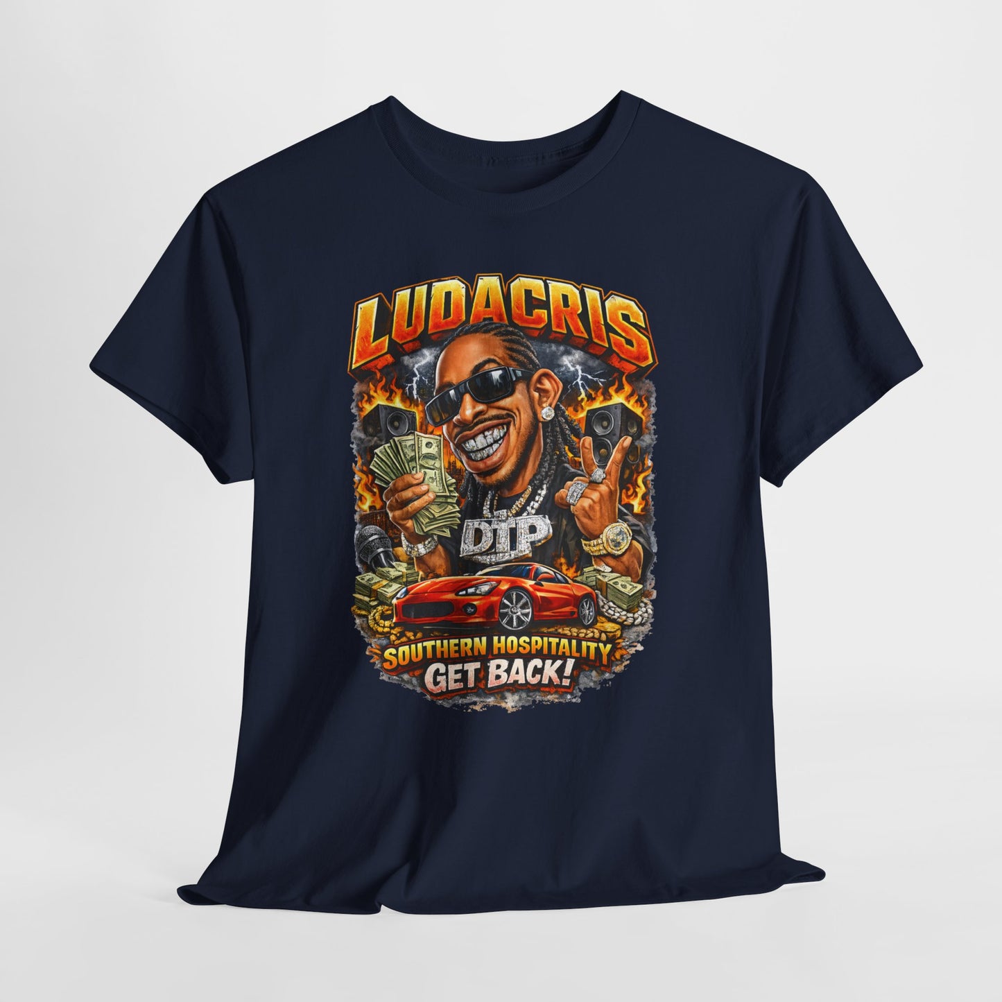 Ludacris Graphic Tee — Southern Hospitality "Get Back" Rap Tribute Shirt
