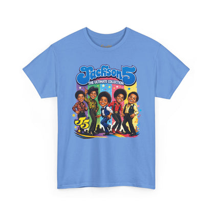Jackson 5 Retro Graphic Tee — 'The Ultimate Collection' Vintage Band T-Shirt