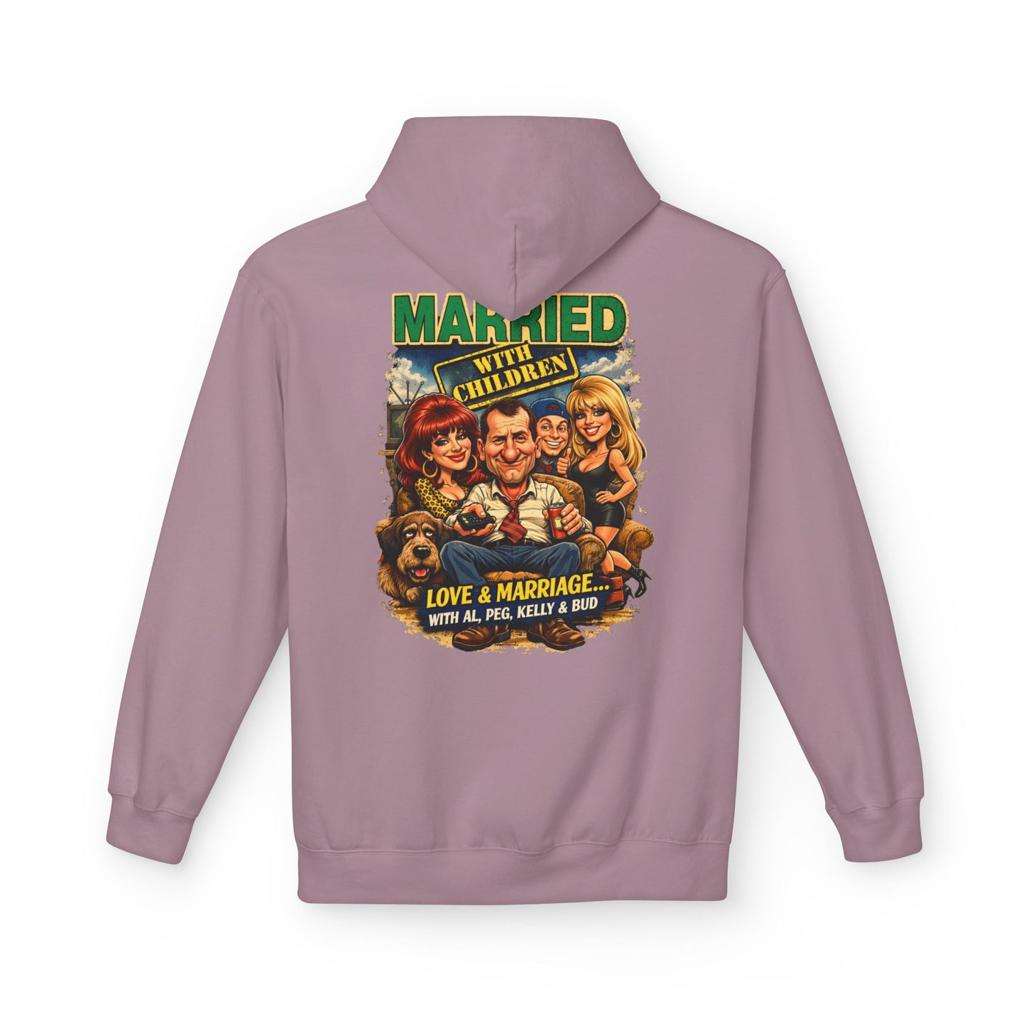 Married with Children Midweight Softstyle Fleece Hoodie