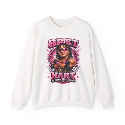Bret Hart Crewneck Sweatshirt — "I Am The Best There Is" Retro Wrestling Pullover