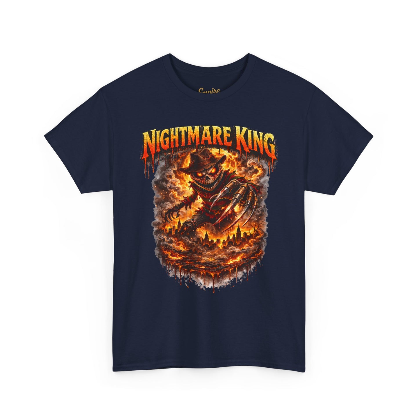 Nightmare King T-Shirt — Scary Skull Horror Tee