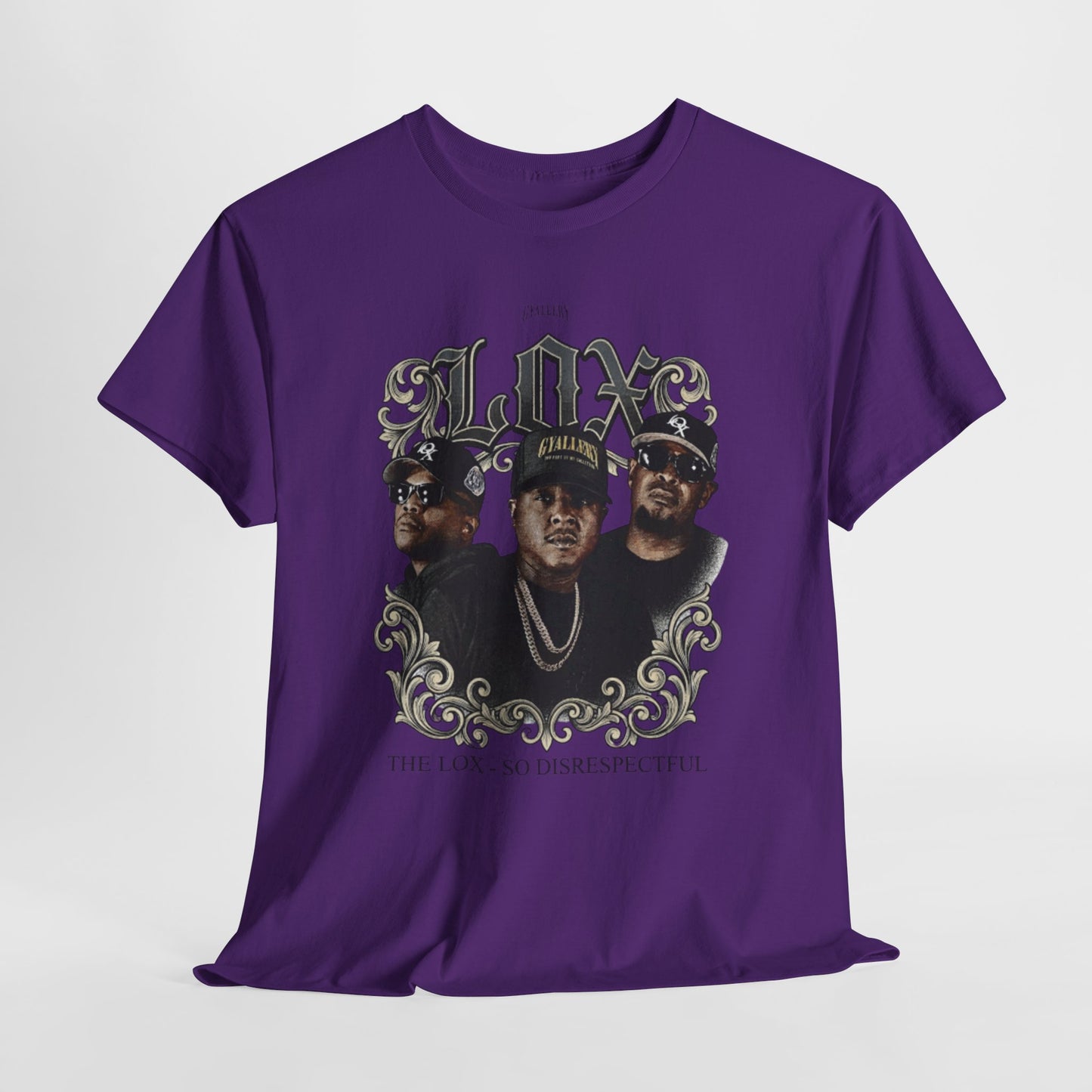 The Lox Graphic Tee Vintage Hip-Hop Portrait T-Shirt