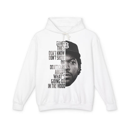 Boyz N the Hood Doughboy Hoodie — 'Either They Don't Know...' Vintage Half-Face Graphic Hoodie