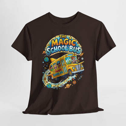 The Magic School Bus T-Shirt – Kids Retro Educational Cartoon Tee