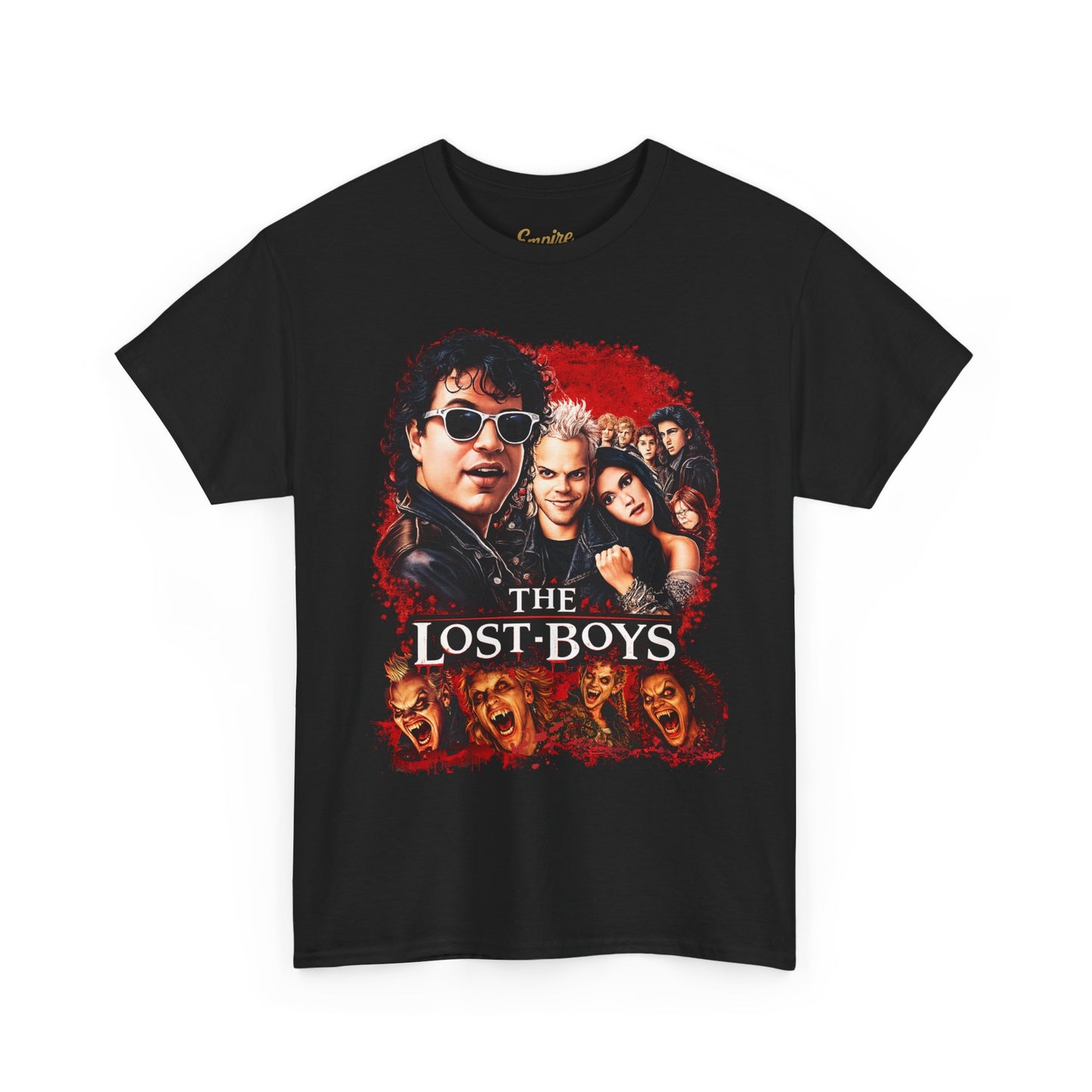 The Lost Boys Movie Poster Tee — Retro 80s Vampire Graphic T-Shirt