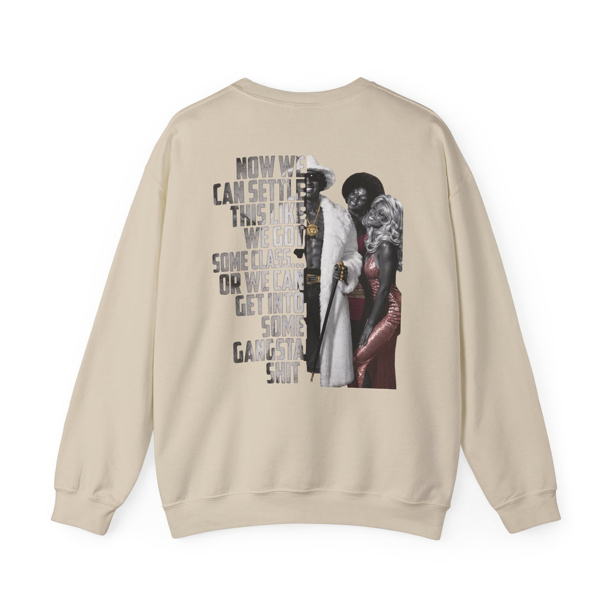 The Mack 70s Movie-Inspired Graphic Sweatshirt