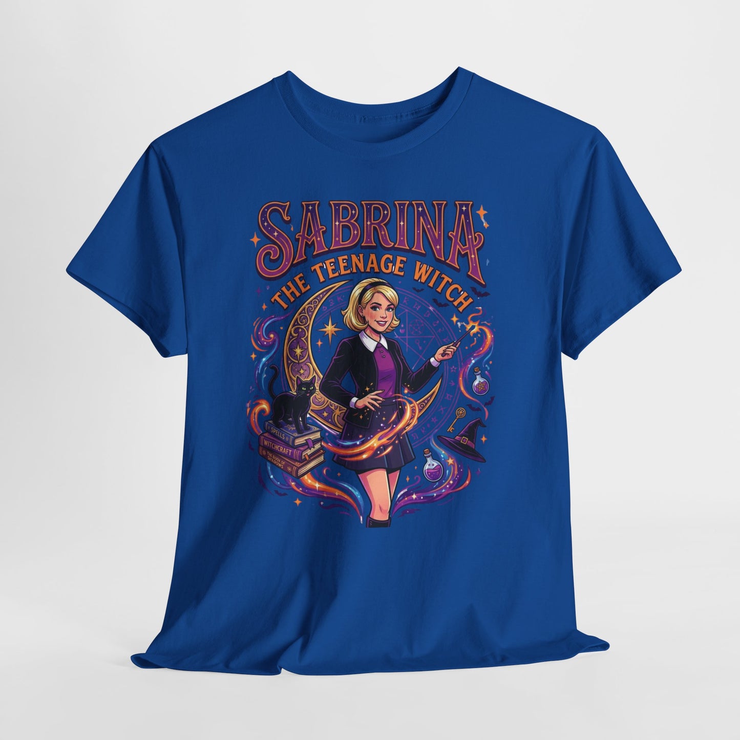 Sabrina The Teenage Witch Graphic Tee — Retro Spellbook Witchy T-Shirt