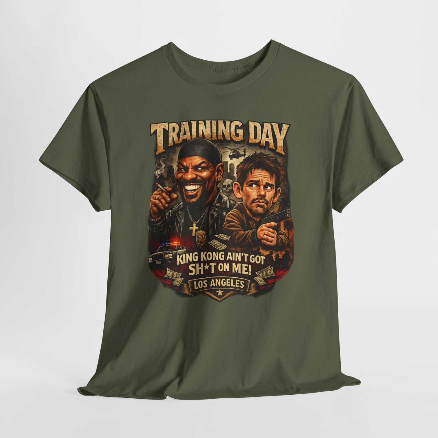Training Day Movie Tee — "King Kong Ain't Got Sh*t On Me" Graphic T-Shirt