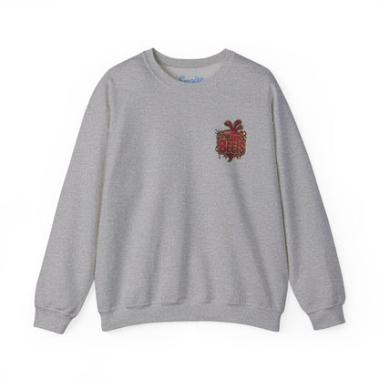 Crewneck Sweatshirt — The Beets Band Graphic (Back & Chest Logo)