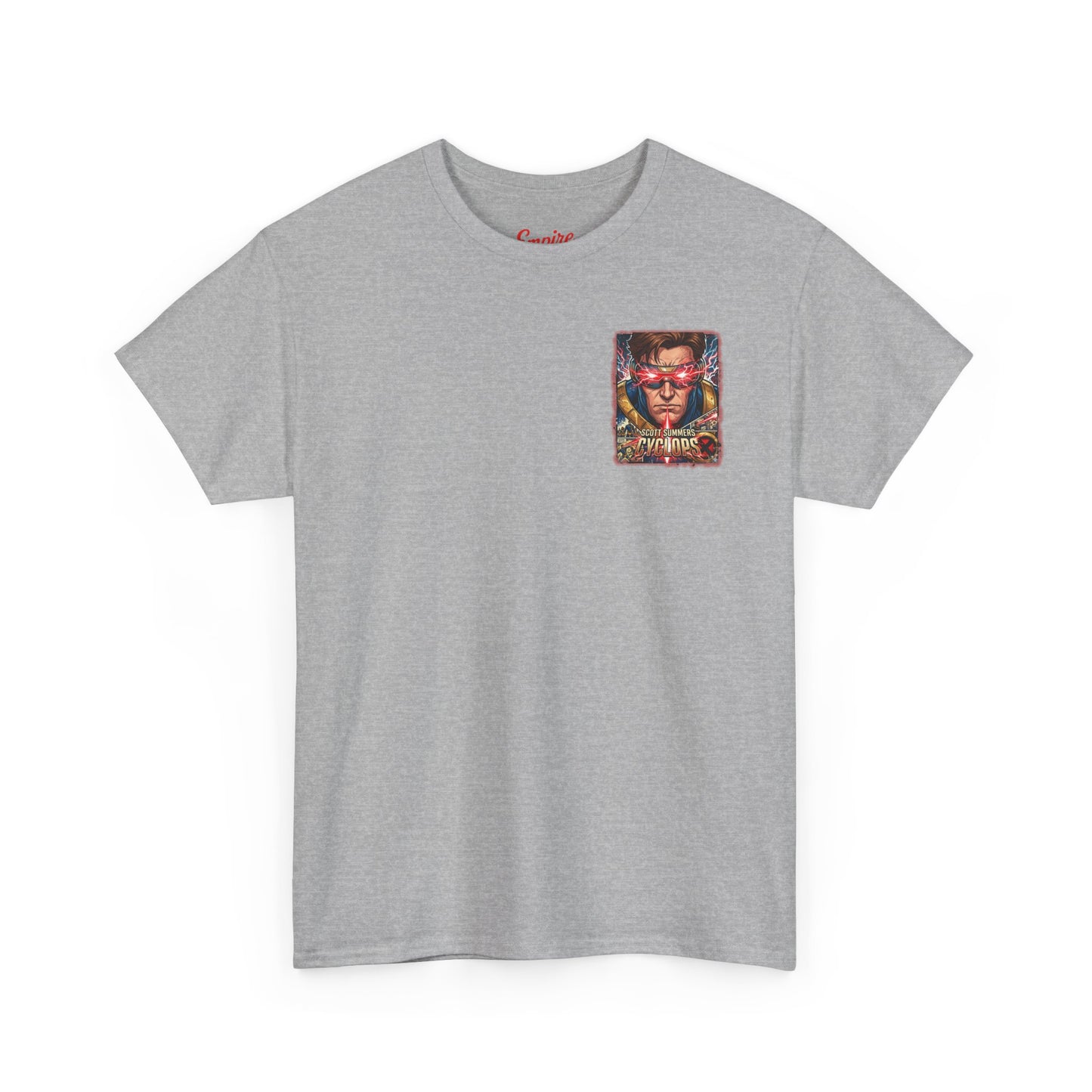 Cyclops Graphic Tee - Retro Superhero X-Men Design