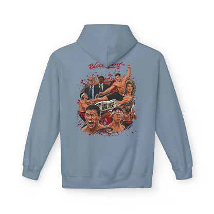 Bloodsport Vintage Collage Graphic Hoodie