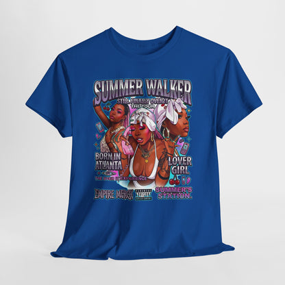 Summer Graphic Tee — "Born in Atlanta" Soulful R&B Tribute Shirt