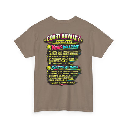 Court Royalty T-Shirt — Venus & Serena Tribute Tee