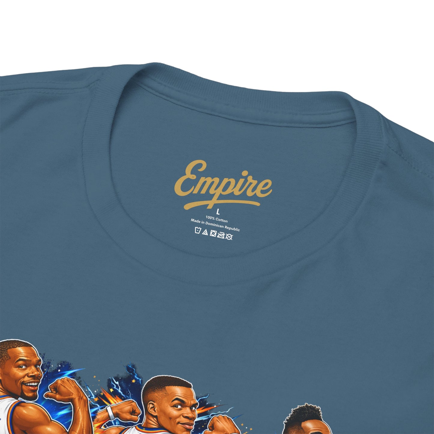 OKC Thunder Caricature Basketball T-Shirt — Team Players Graphic Tee
