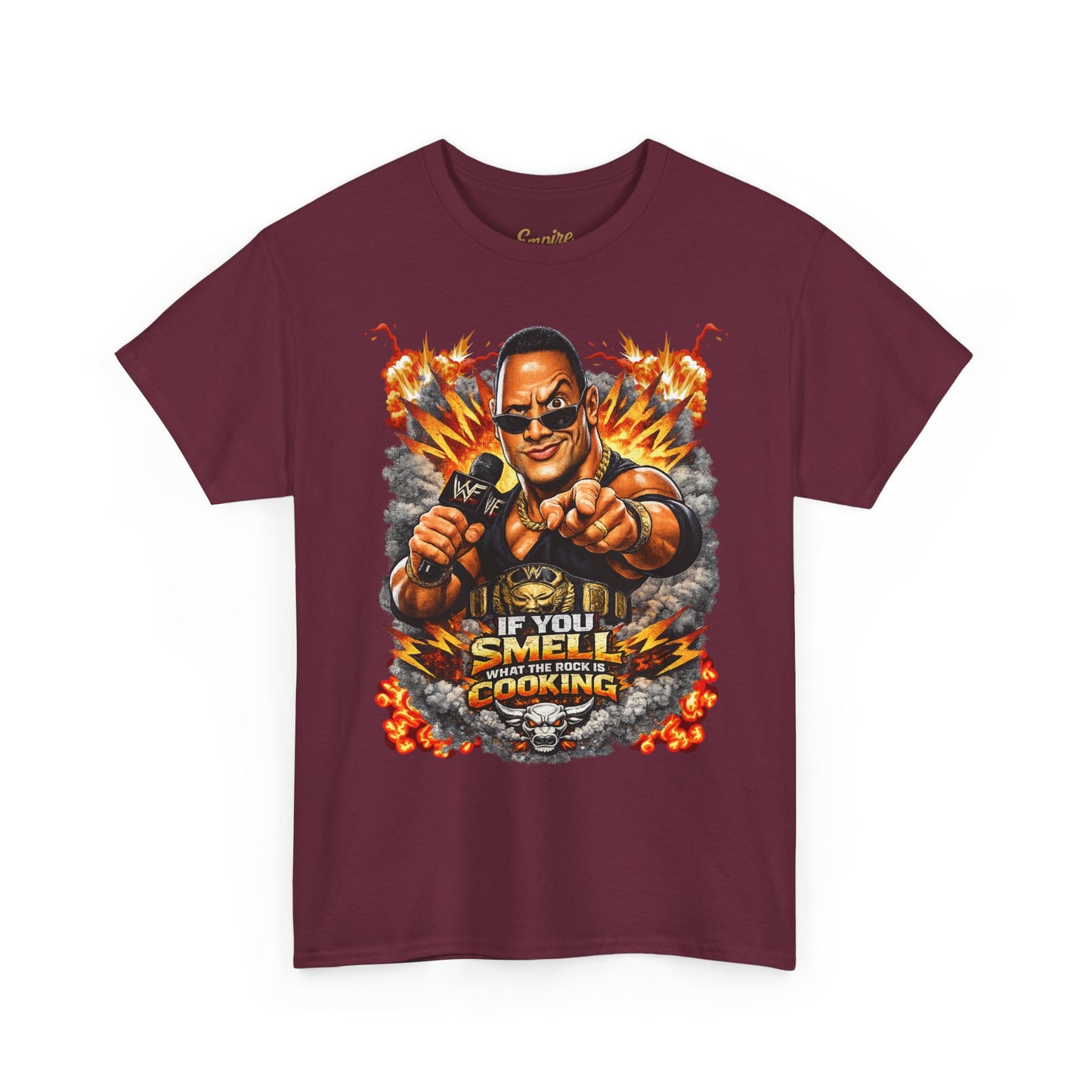 If You Smell What The Rock Is Cooking Graphic Tee