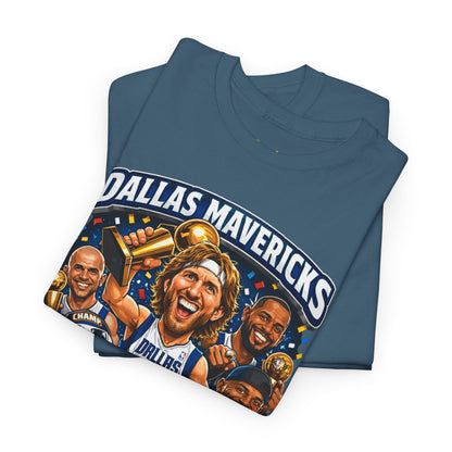 Dallas Mavericks Champions Tee – “We Are The Champions” Basketball Fan Shirt