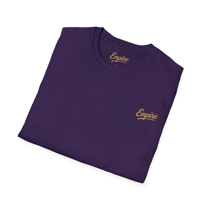 Softstyle Gold 'Empire' Logo T-Shirt