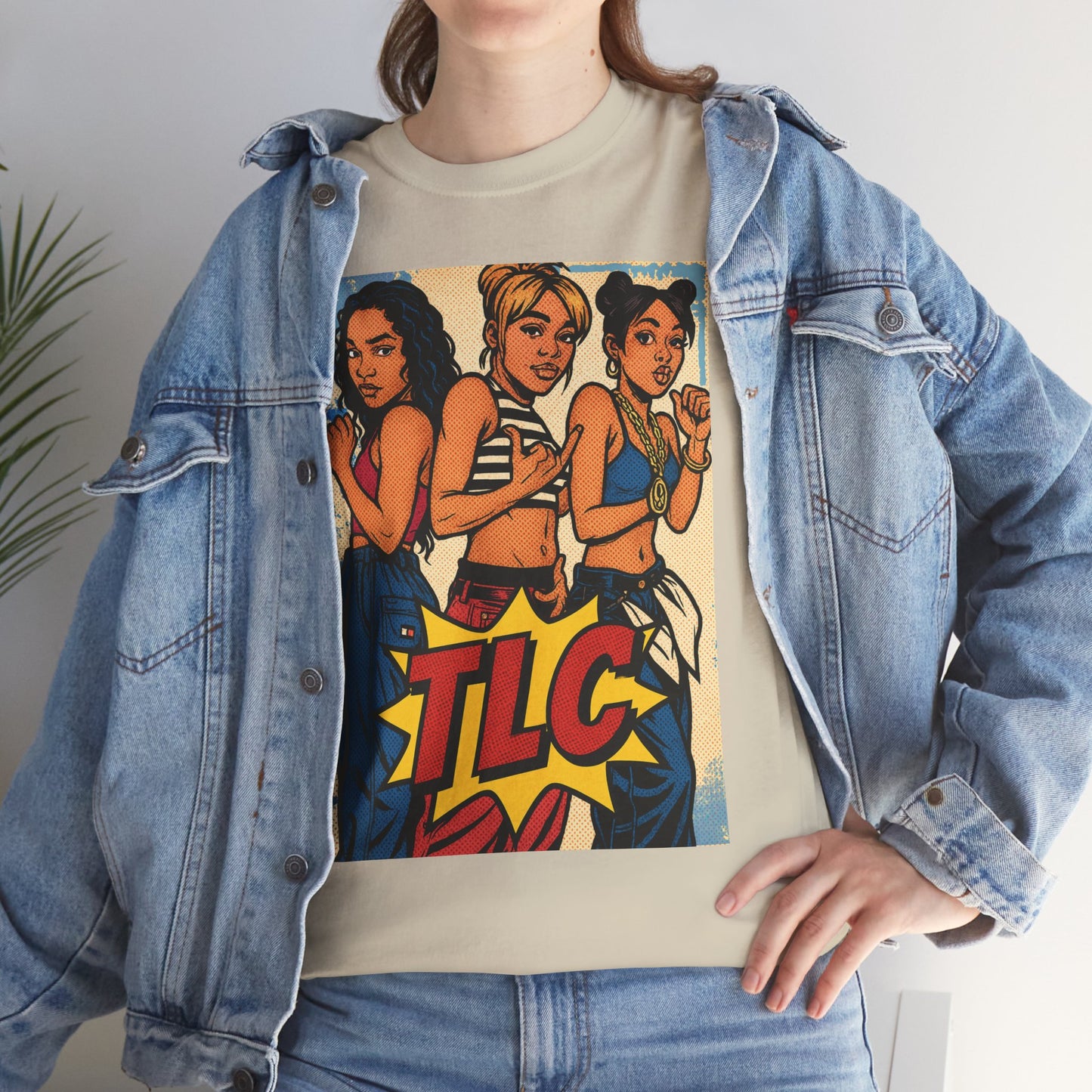TLC Inspired Retro Graphic Shirt, 90s Nostalgia T-Shirt