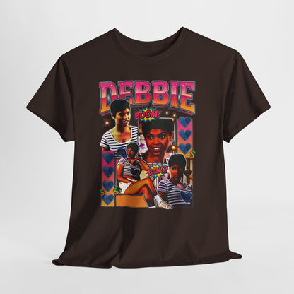 Debbie Retro Collage Tee — 90s Vintage Photo Graphic T-Shirt
