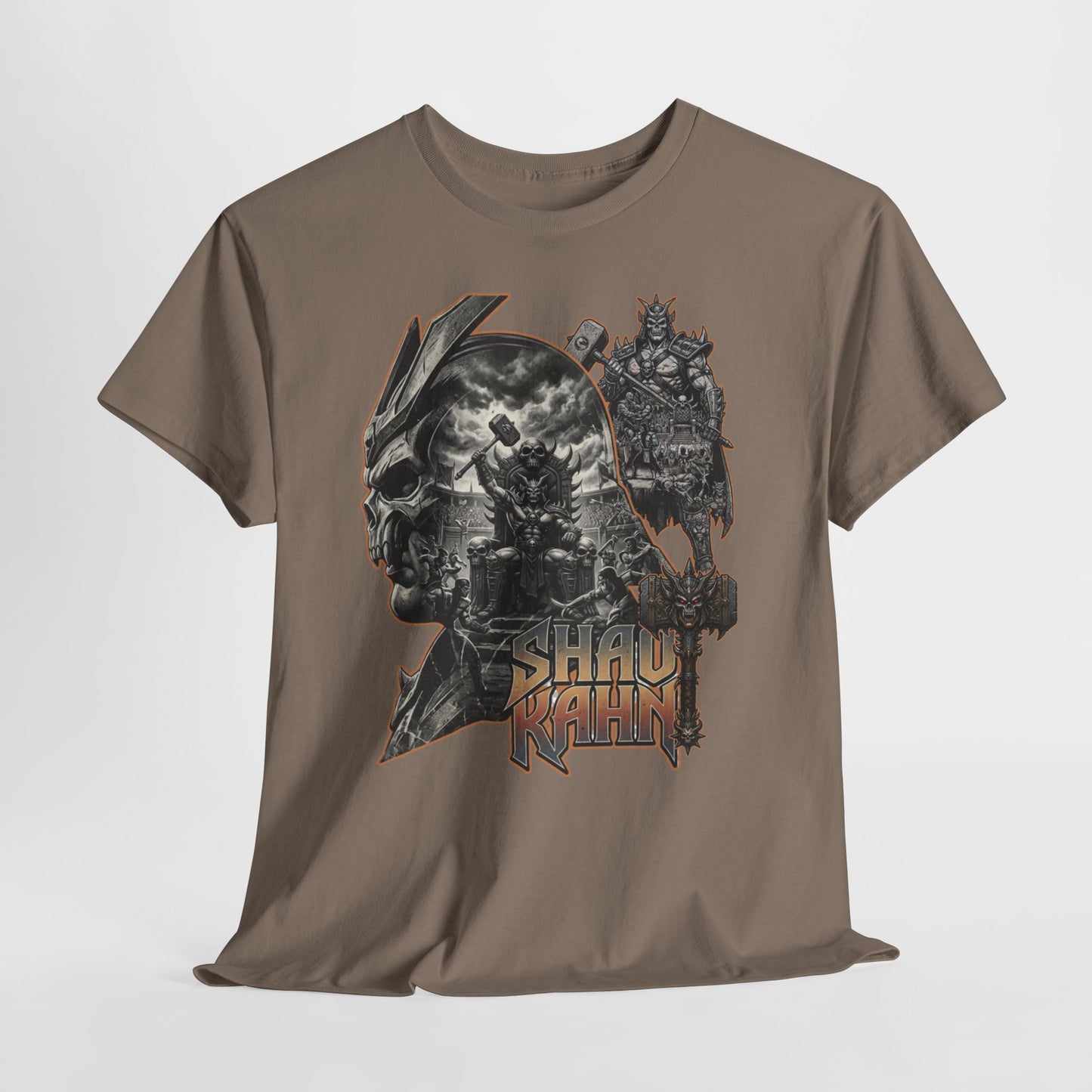 Shao Khan Graphic Tee — Vintage Feudal Japan Warrior Design