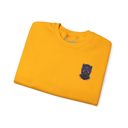 Black Panther Crewneck Sweatshirt — Marvel Black Panther Graphic