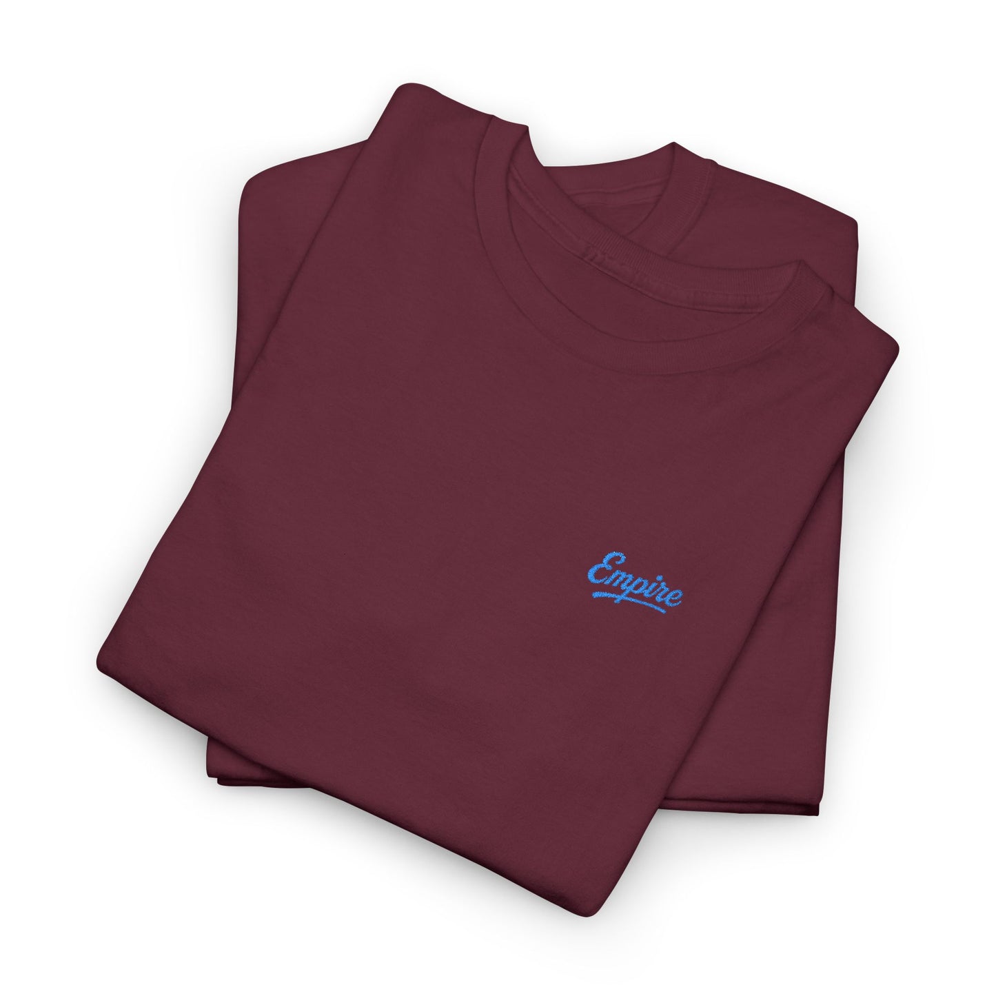 Signature Embroidered Empire Carolina Blue Chest Logo T-Shirt