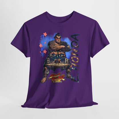 E. Honda Street Fighter Tee — Vintage Arcade Gaming Graphic T-Shirt