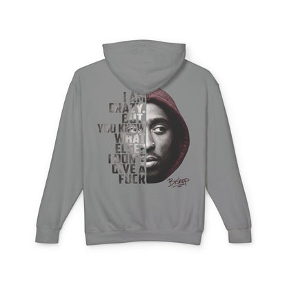 Bishop "Juice" Quote Hoodie — "I Am Crazy" Graphic Pullover