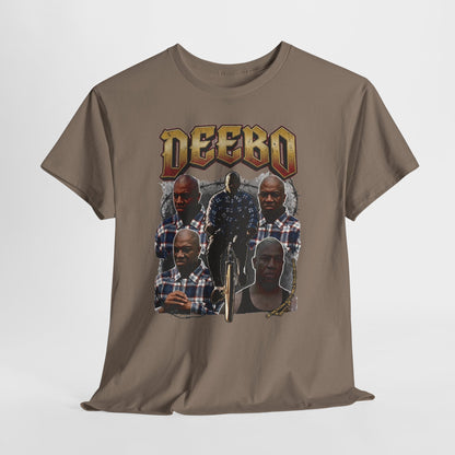 Deebo Graphic Tee — Vintage Style Movie Character Collage