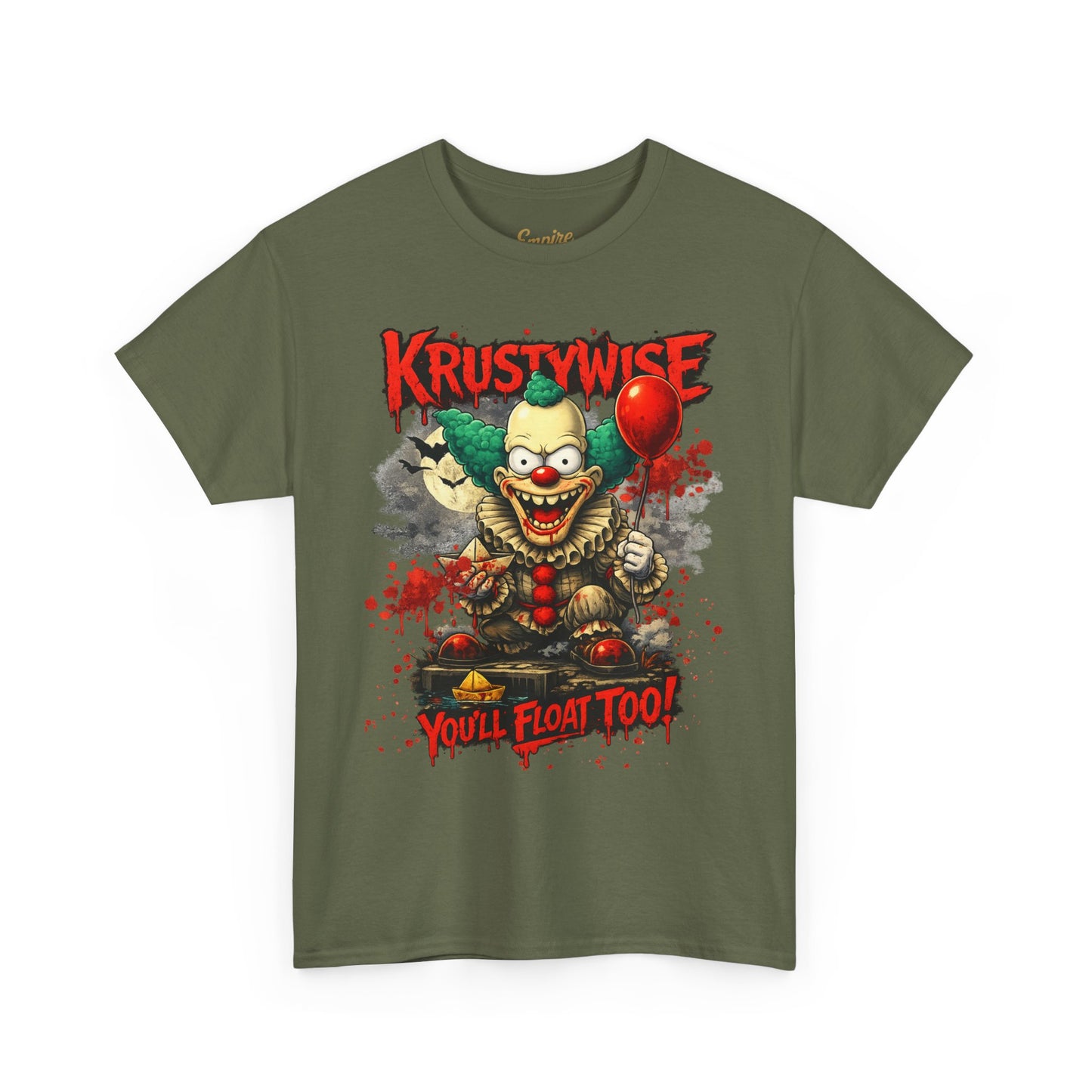 Krustywise "You’ll Float Too" Horror Tee