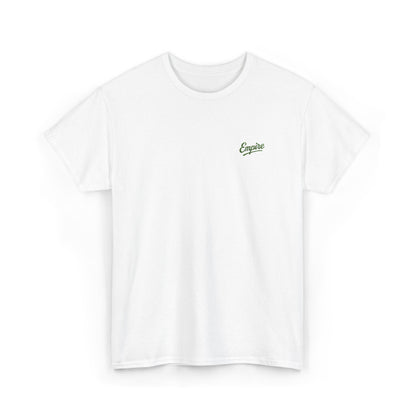 Signature Embroidered Empire Green Chest Logo T-Shirt