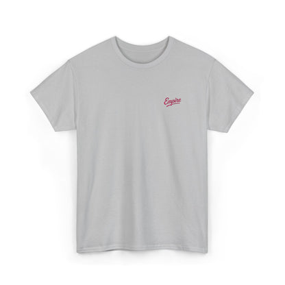 Signature Embroidered Empire Pink Chest Logo T-Shirt