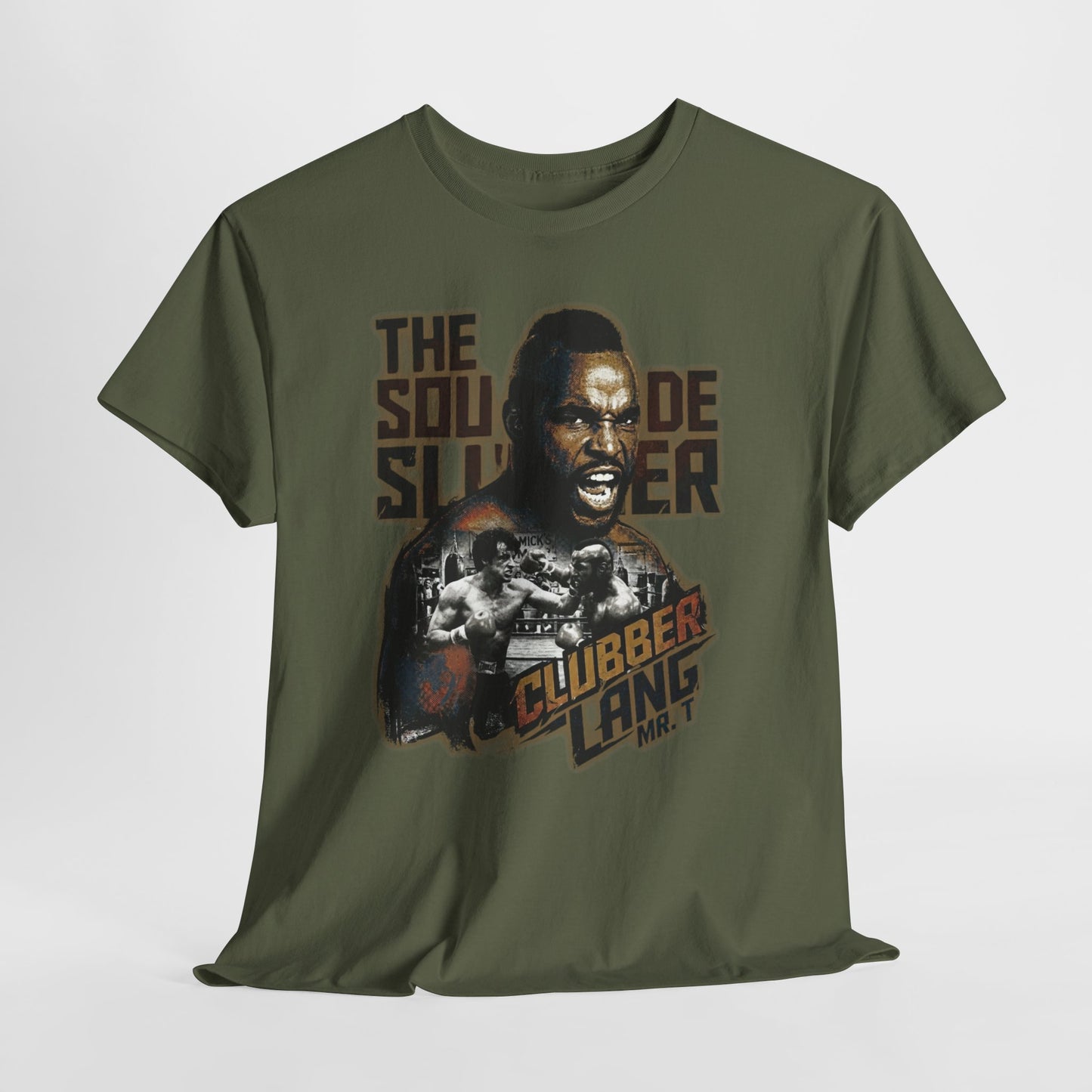 Clubber Lang Boxing Graphic Tee — "The South Side Slugger" Vintage-Style Fight Shirt