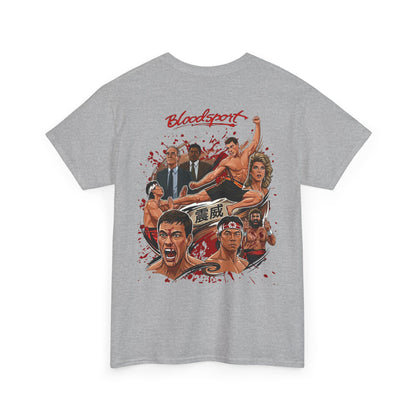 Bloodsport Movie Poster Tee — Retro Martial Arts Graphic T‑Shirt