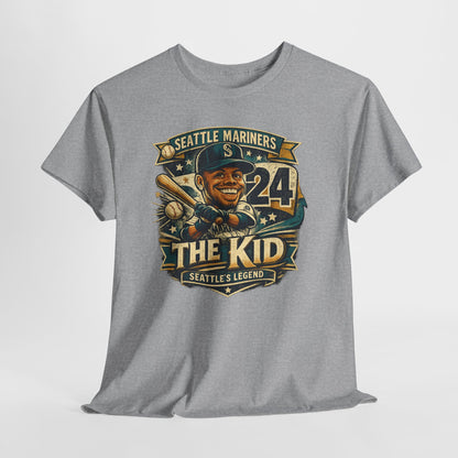 Griffey Jr. "The Kid" - Vintage Baseball Graphic T-Shirt