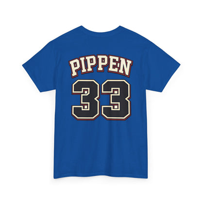 Pippen #33 Basketball Tee — Retro Chicago Bulls Scott Pippen Jersey Shirt