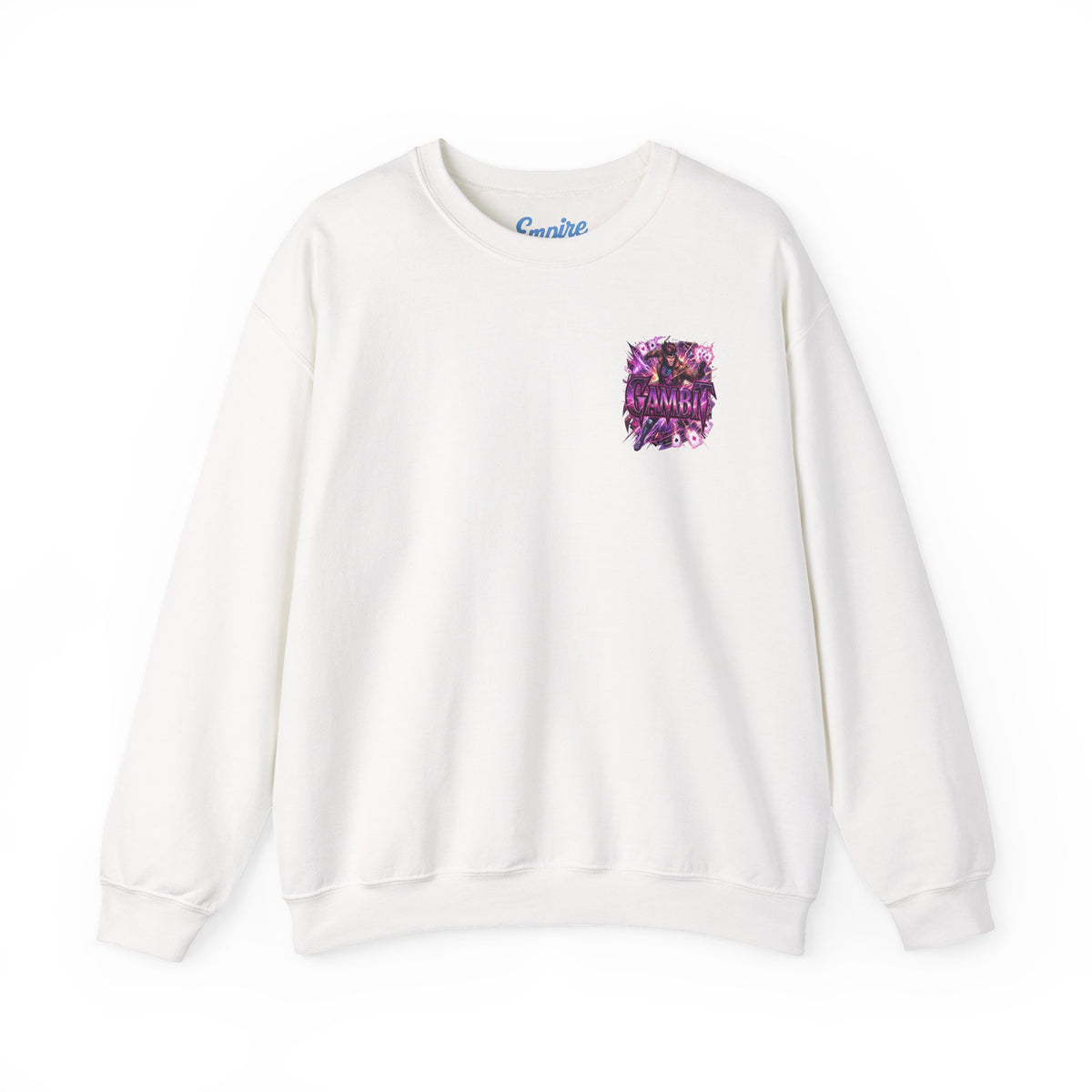 Gambit Inspired Crewneck Sweatshirt — Gambit X Men Graphic