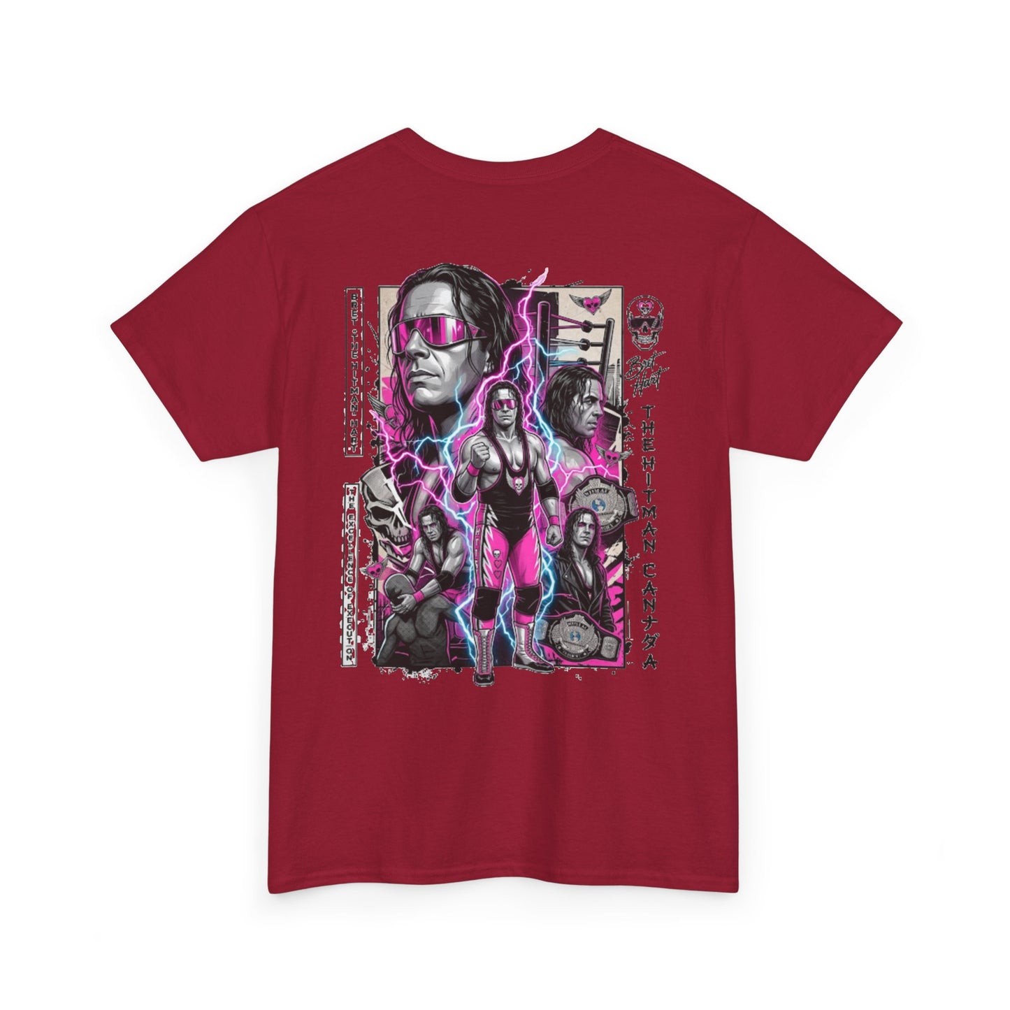 Bret Hart Tribute T-Shirt — Retro Wrestling Tee