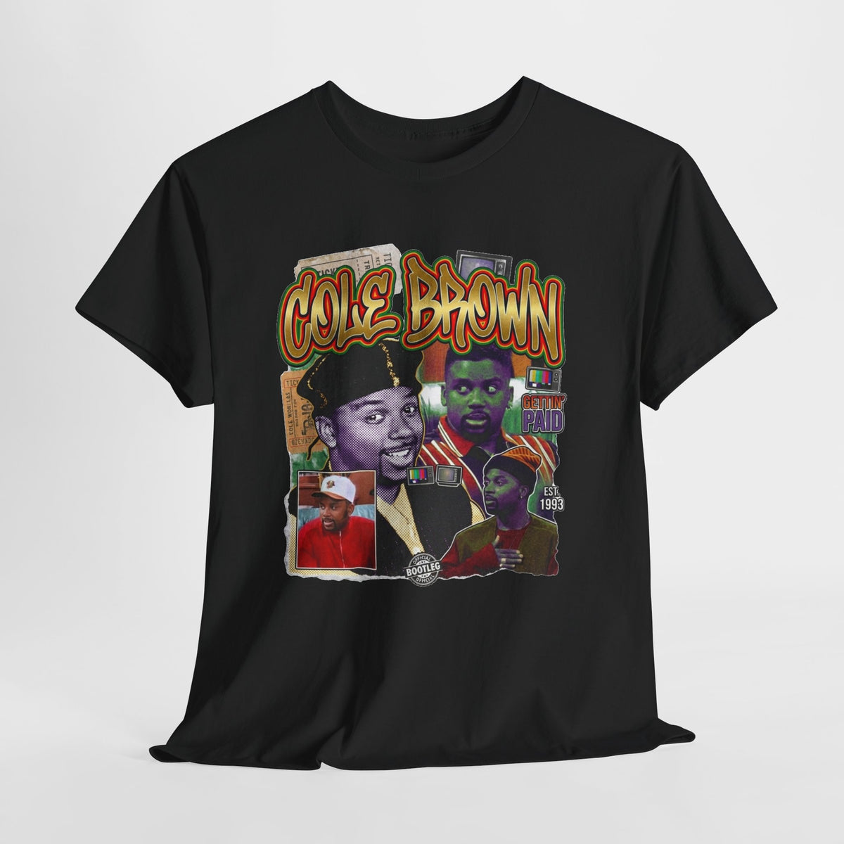 Vintage Cole Brown Bootleg Graphic Tee