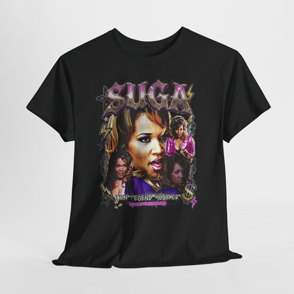 Suga Tribute Tee — Retro Movie Collage Graphic T-Shirt