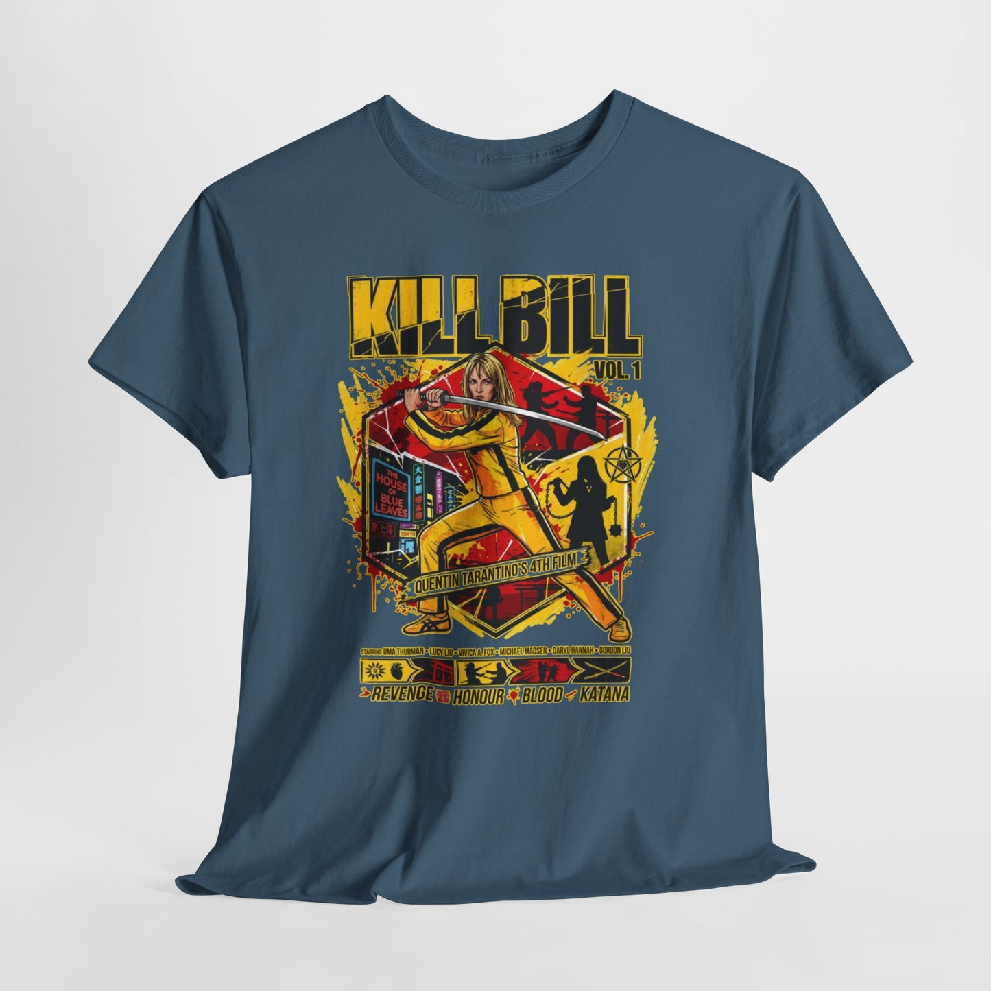Kill Bill Graphic Tee — Retro Action Movie Poster T-Shirt