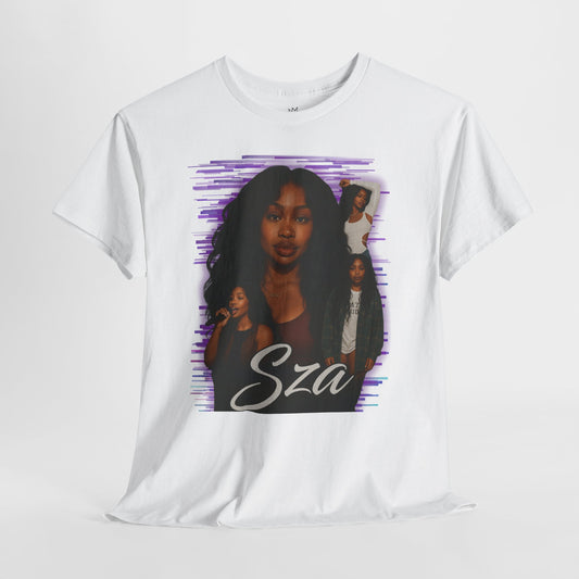 Trendy Sza Unisex Heavy Cotton Tee - Trendy Graphic Shirt, Music Lover Gift, Casual Wear, Concert Outfit, Fan Merchandise