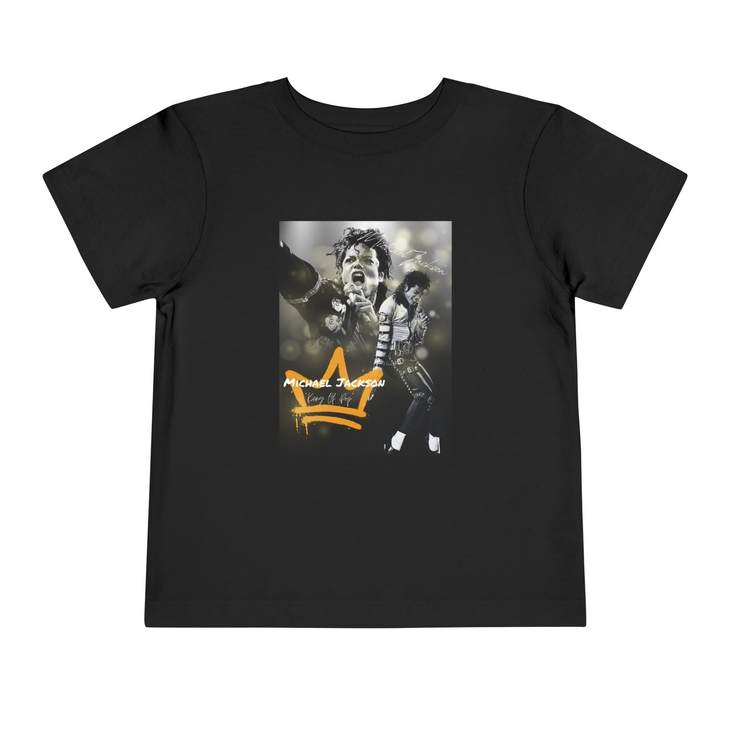 Toddler Short Sleeve Tee with Crown Design - Cool Kids T-Shirt, Unique Gift, Birthday Outfit, Everyday Wear, Explore Fashion
