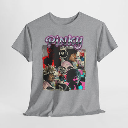 Pinky Retro Collage T-Shirt — Vintage Pop Art Movie Tee
