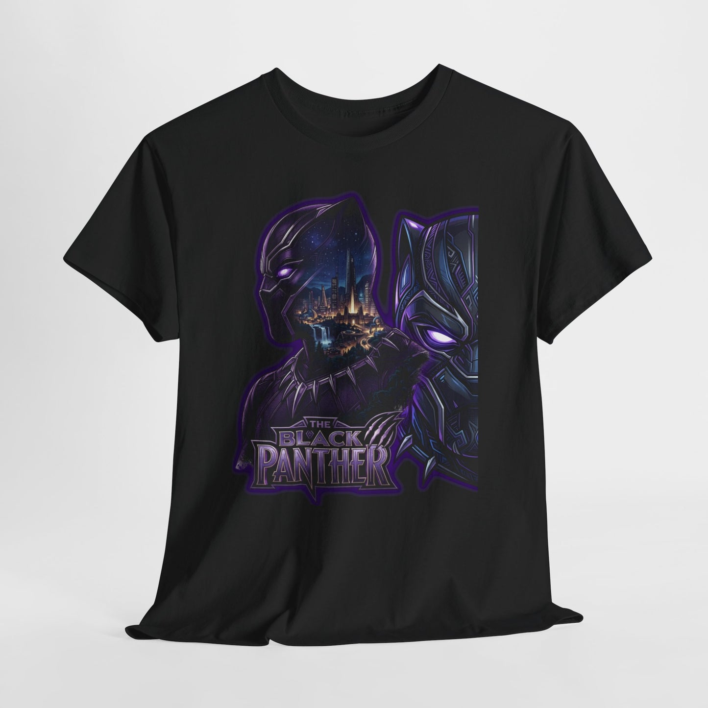 Black Panther Graphic Tee — Marvel-Inspired Heroes Shirt